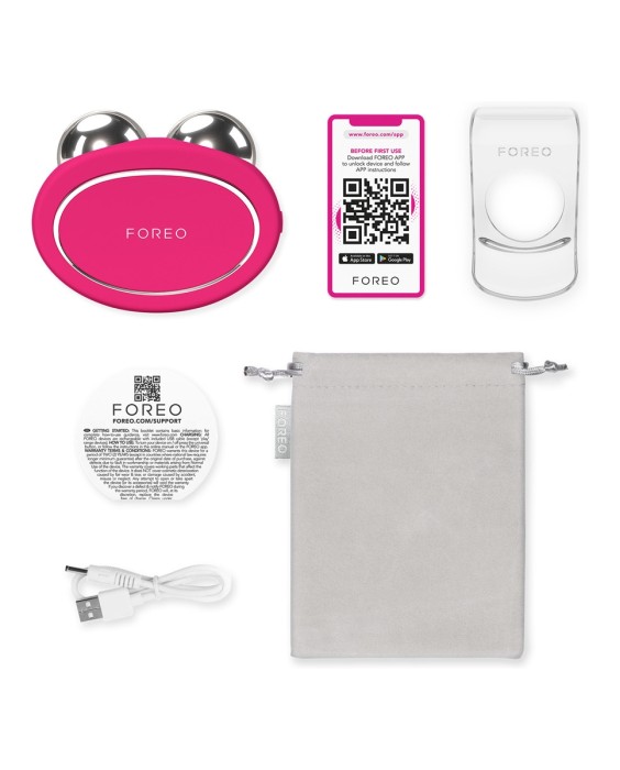 BEAR™ 2 Dispositivo de rejuvenecimiento facial con microcorrientes Fuchsia FOREO