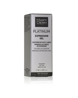 Gel Expression Platinum MartiDerm Крем для области вокруг глаз и губ