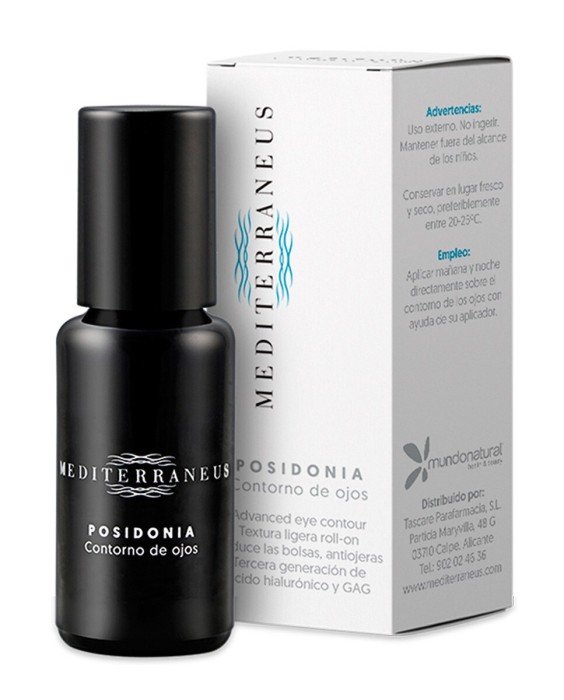 Contorno de ojos Mediterraneus Posidonia 15 ml Mundo Natura