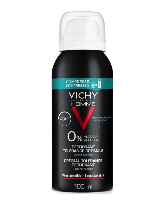 Desodorante Tolerancia Óptima 48H 100 ml Vichy Homme