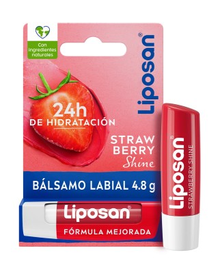 Bálsamo Labial Sabor Fresa 4,8 Gr Liposan