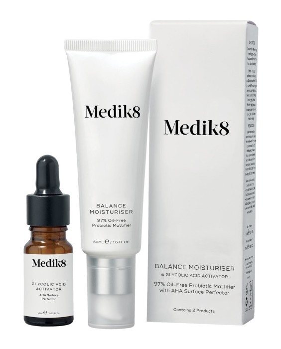 Crema Antigranos Balance Moisturiser with Glycolic Acid Activator 50 ml Medik8