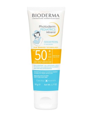 Crema Solar para niños a partir de los 0 meses Photoderm Pediatrics Mineral SPF 50+ Bioderma