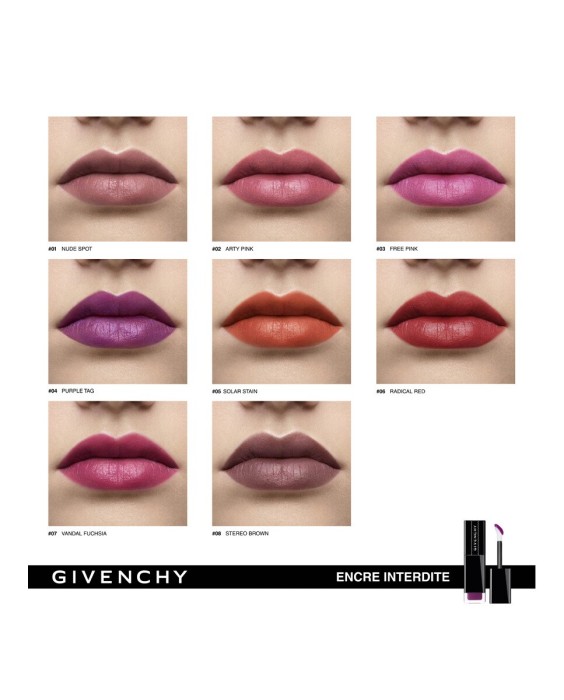 Barra de labios Encre Interdite Givenchy