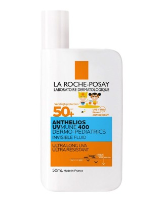 Protector solar facial Anthelios UV-Mune 400 Dermopediatrics Hydrating Fluid SPF50+ La Roche Posay