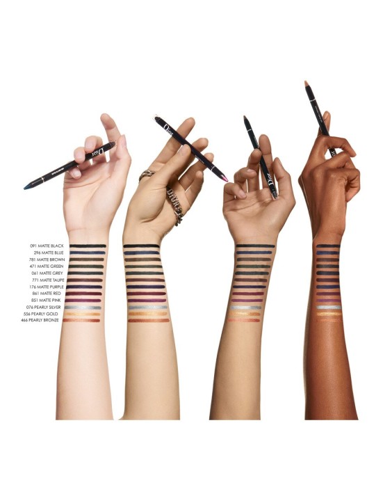 Eyeliner - lápiz de ojos waterproof - 24 h* de duración - color y fluidez intensos