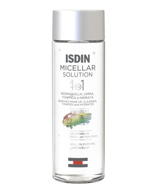 Isdin Micellar Solution 100мл Мицелярная вода для снятия макияжа