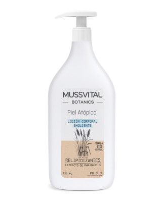 Loción Pieles Atópicas 750 ml Mussvital Botanics