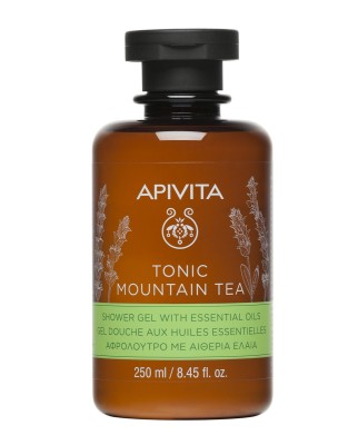 Gel De baño con aceites esenciales Mountain Tea 250 ml Apivita