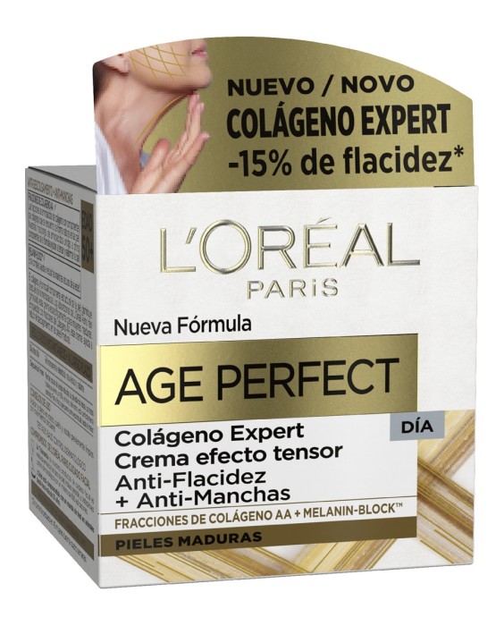 Crema noche efecto tensor Age Perfect Colágeno Expert L'Oréal Paris
