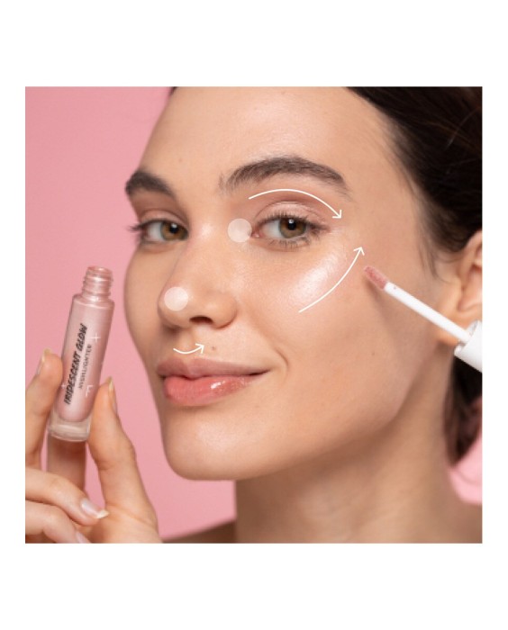 Iluminador Iridescent Glow Highlighter Cotton Candy 5ml Freshly Cosmetics