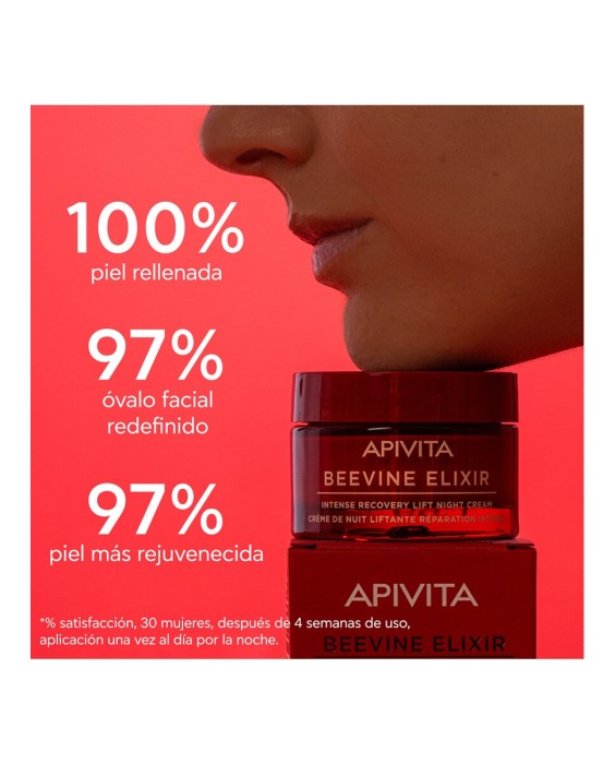 Crema de Noche Lift Recuperación Intensa Beevine Elixir Apivita