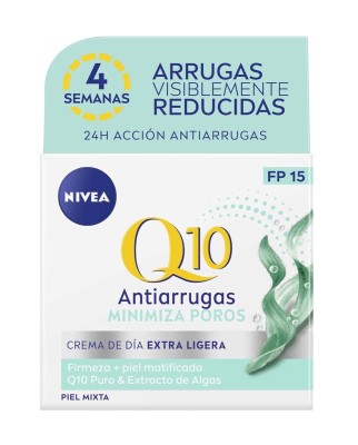 Crema De Día Q10 Power Fp15 Antiarrugas Piel Mixta 50 ml Nivea