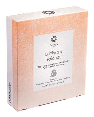 Pack de 4 Mascarillas en bio-celulosa Le Masque Fraîcheur 8 ml Onérique