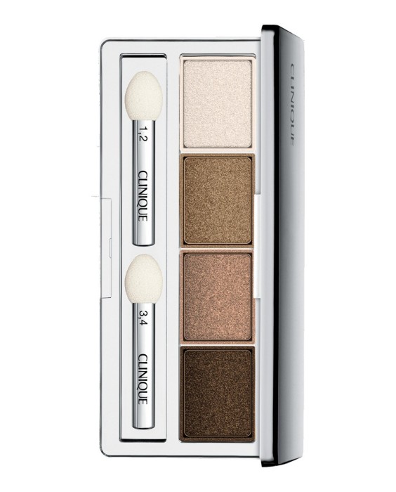 4 Sombras de Ojos All About Shadow Skinny Dip Compacto Clinique