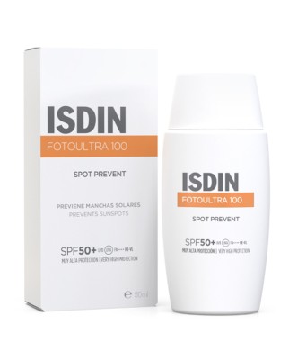 Fusion Spot Prevent FotoUltra SPF 50+ Real Isdin Солнцезащитный флюид