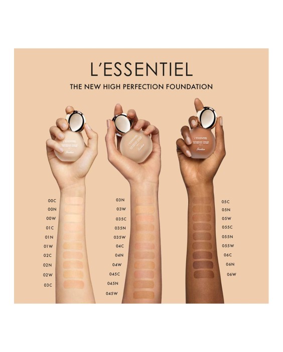 Base de maquillaje L'Essentiel alta perfección 24 horas Guerlain