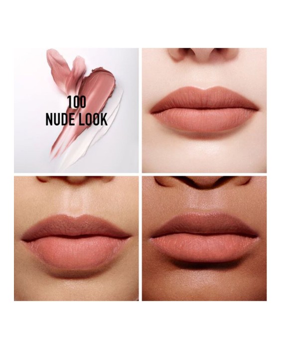 Bálsamo labial con color - tratamiento floral - color couture natural - recargable