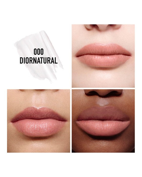 Bálsamo labial con color - tratamiento floral - color couture natural - recargable