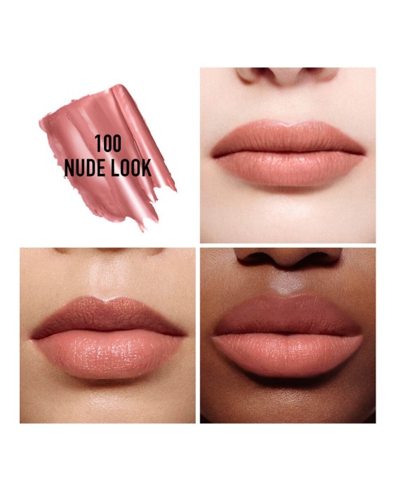 Bálsamo labial con color - tratamiento floral - color couture natural - recargable