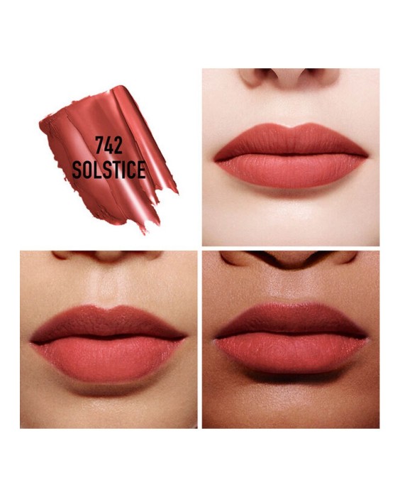 Bálsamo labial con color - tratamiento floral - color couture natural - recargable