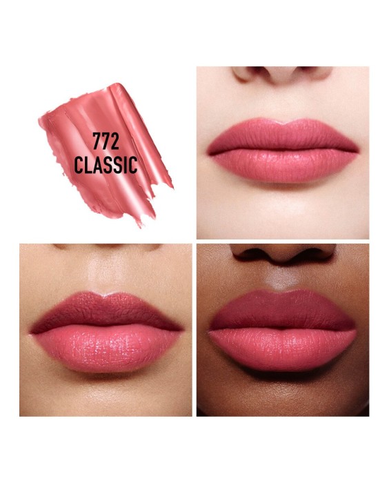 Bálsamo labial con color - tratamiento floral - color couture natural - recargable