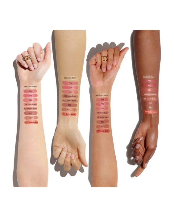 Bálsamo labial con color - tratamiento floral - color couture natural - recargable