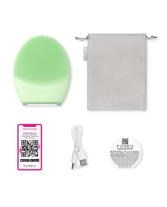 LUNA™ 4 - Dispositivo inteligente de limpieza facial y masaje reafirmante COMBINATION SKIN FOREO