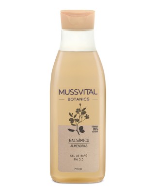 Gel de Baño Almendras 750 ml Mussvital Botanics