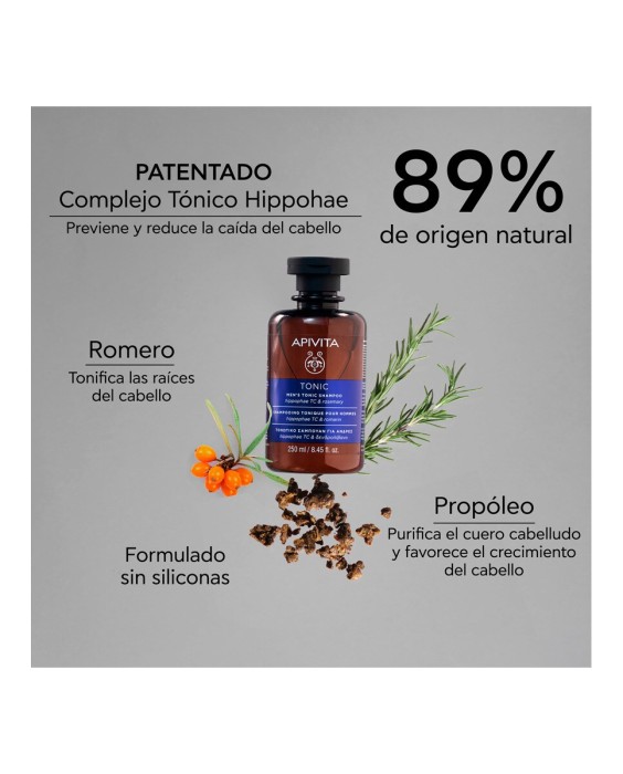 Champú Anticaída Hombre Apivita