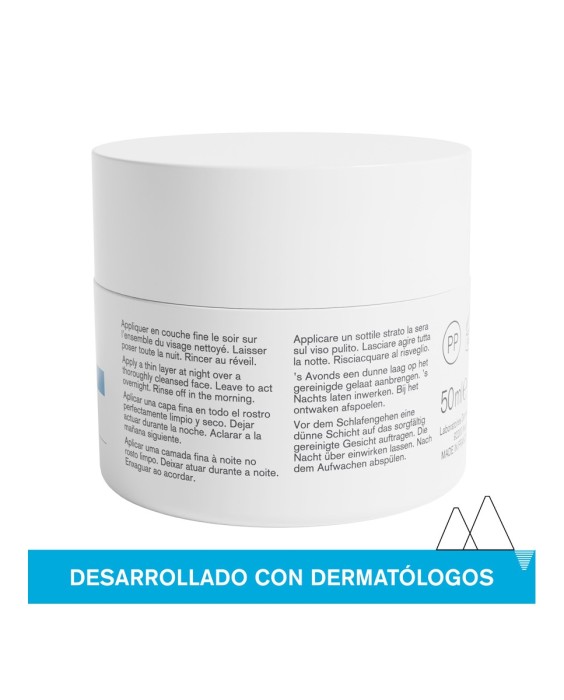 Mascarilla Hidratante De Noche Con Ácido Hialurónico Y Edelweiss Eau Thermale 50 ml Uriage
