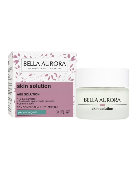 Crema de día Age solution para piel mixta-grasa SPF15 Bella Aurora