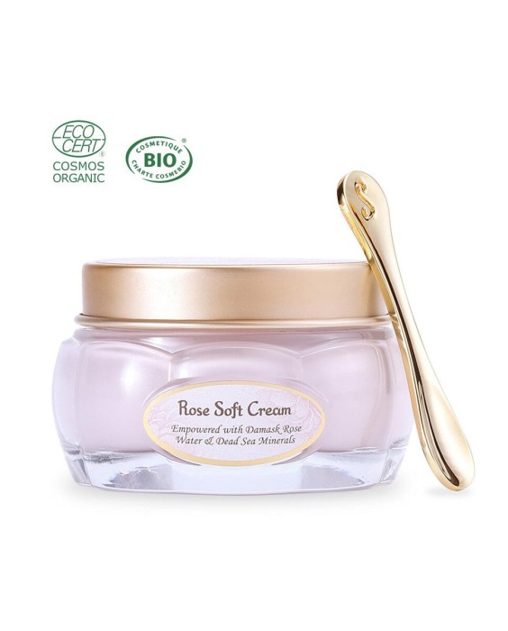 Crema hidratante Dead Sea Rose Soft Cream