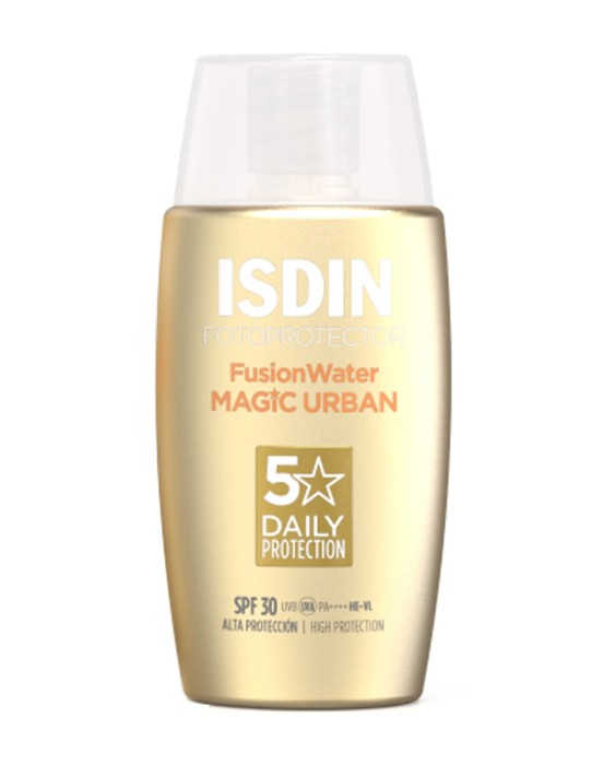 Isdin FusionWater MagicUrban SPF30 50мл солнцезащитное средство