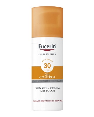 Eucerin Oil Control Dry Touch SPF30 солнцезащитное средство