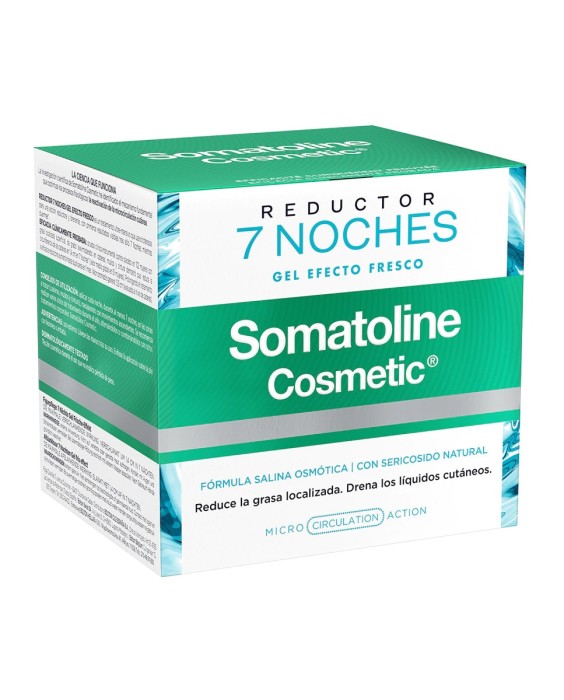 Somatoline Reductor 7 Noches Gel Efecto Fresco 400мл Ночной гель для тела