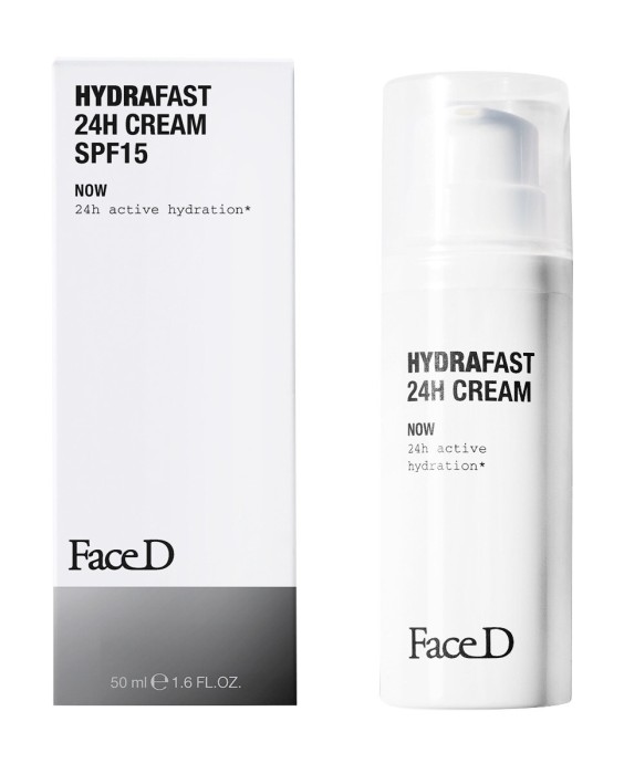 Crema facial hidratante 24h SPF15 Face D