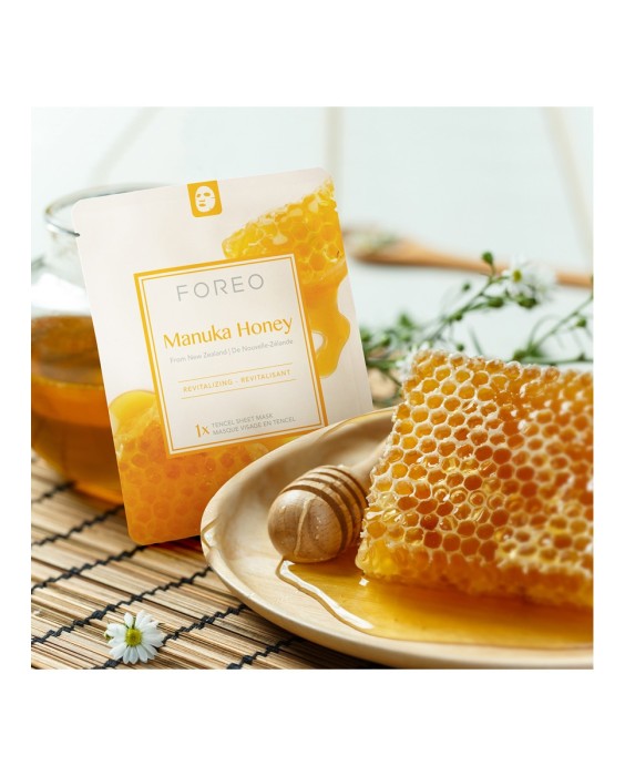 Mascarilla facial revitalizante Manuka Honey para piel madura FOREO