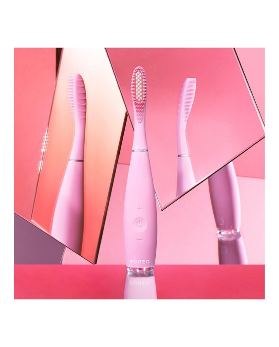 ISSA™ 3 cepillo de dientes sónico de silicona ultra higiénica Pink FOREO