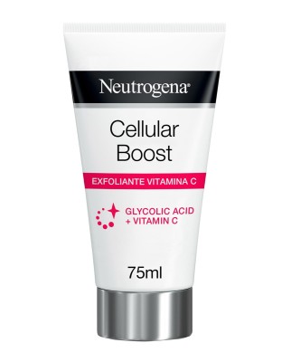 Exfoliante Facial con Vitamina C y ácido Glicólico Cellular Boost Todos tipos de piel 75 ml Neutrogena