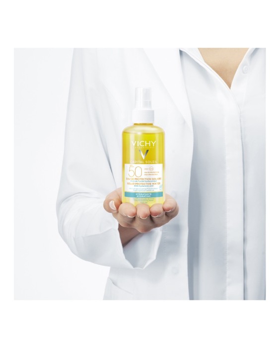 Agua Protectora Hidratante Spf 50 200 ml Vichy