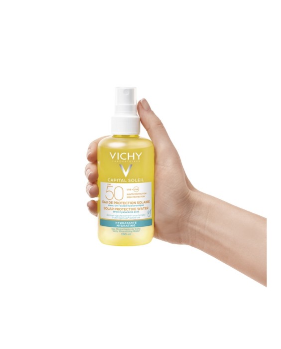 Agua Protectora Hidratante Spf 50 200 ml Vichy