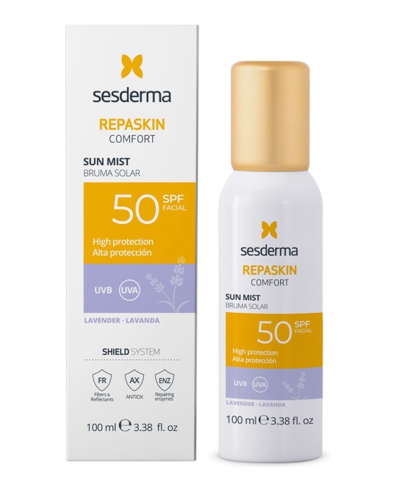 Repaskin Comfort Mist Solar Lavanda Sesderma Солнцезащитный мист для лица
