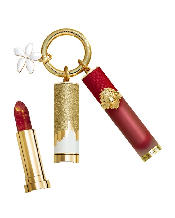 Barra de Labios Fabulous Kiss Efecto Mármol Gold Fantasy Carolina Herrera