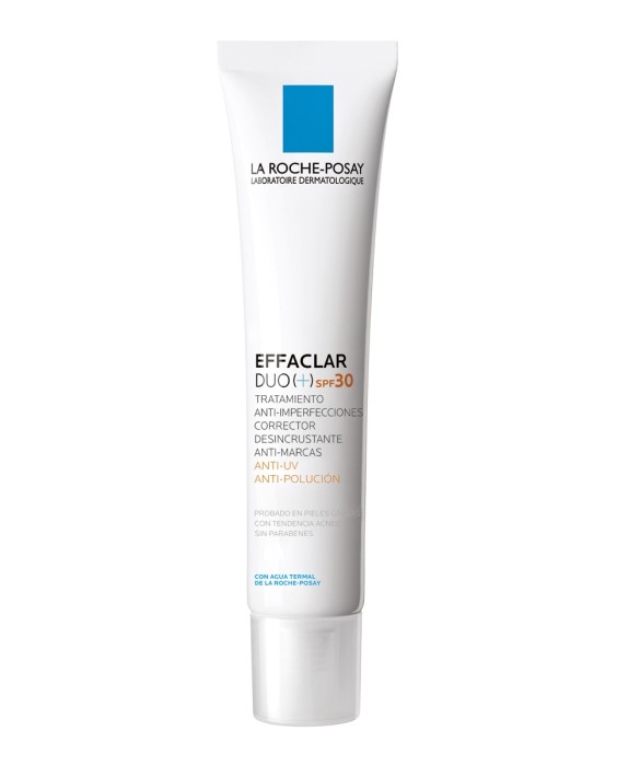 Tratamiento Anti-imperfecciones y Marcas con Protección SPF30 Effaclar Duo (+) 40 ml La Roche Posay