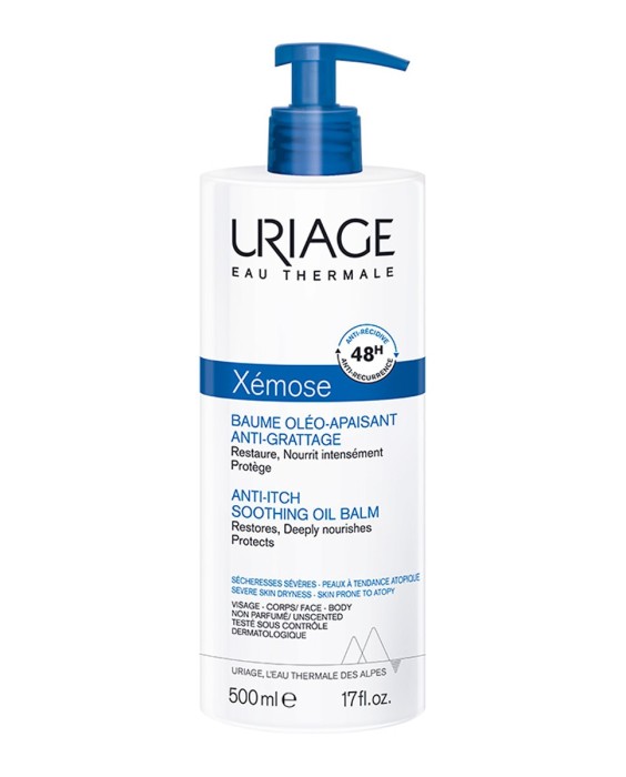 Crema Corporal Anti-Picor Para La Piel Seca Xemose  500 ml Uriage