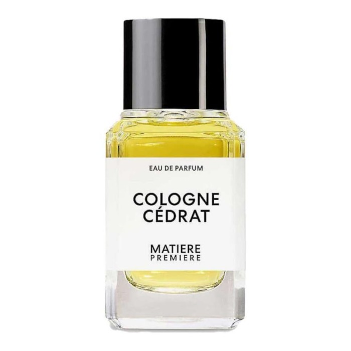 Eau de Parfum Cologne Cedrat 50ml Matiere Premiere (Isoleé)