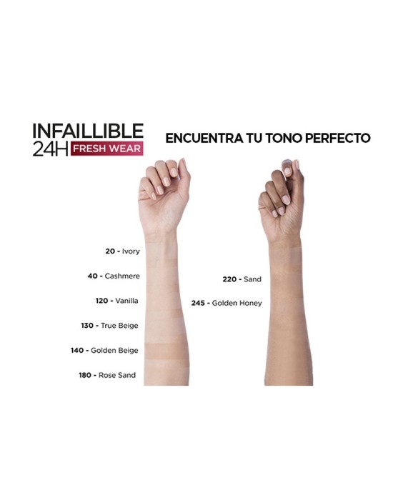 Polvos compactos mate de larga duración Infalible 24h L'Oréal Paris