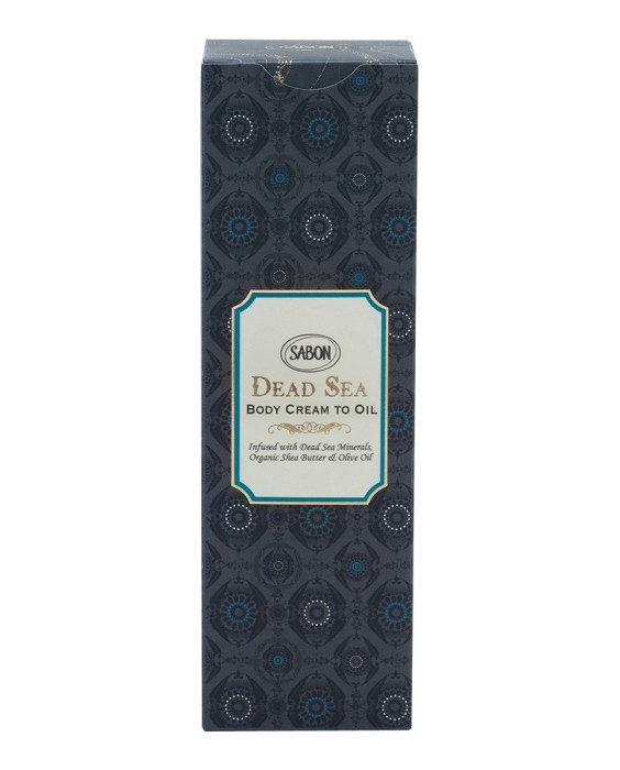 Hidratante corporal Dead Sea Cream to Oil 200 ml Sabon