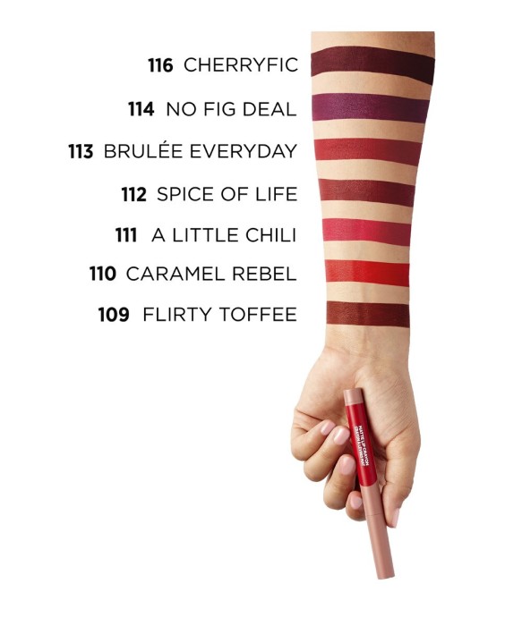 Barra de labios Matte Crayon L'Oréal Paris